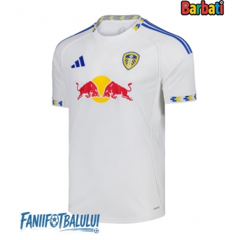 Leeds United Tricou Fotbal Replică 2025-26 Barbati Acasa